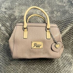 Guess vintage pink satchel